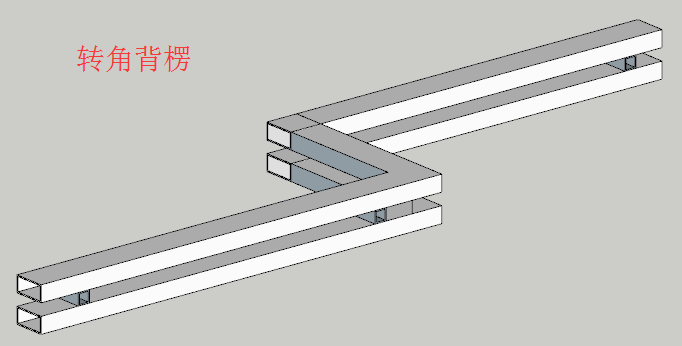 轉角背楞